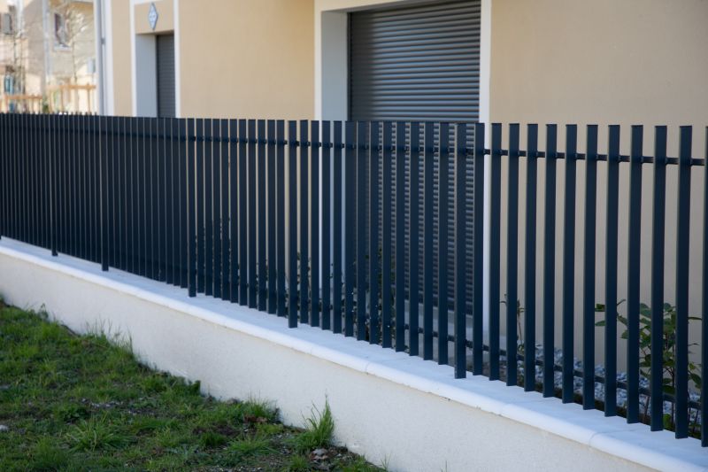 Modern Metal Fence