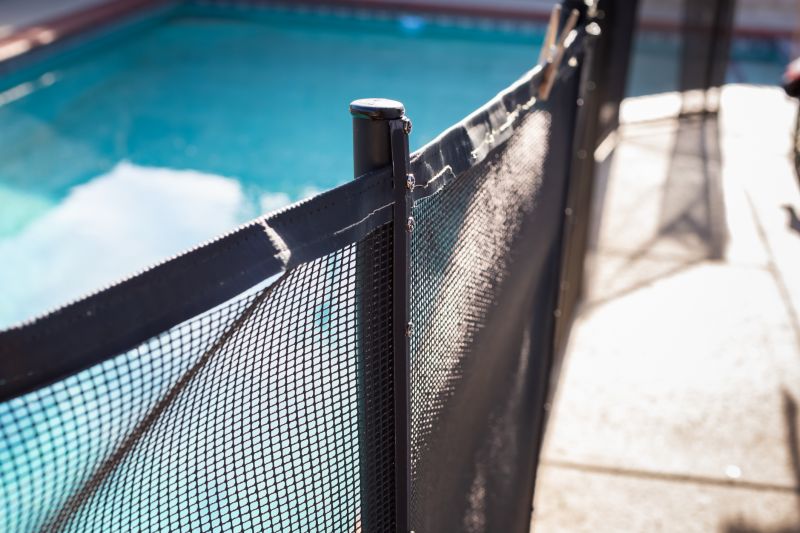 Wide Mesh Pool Safety Fence